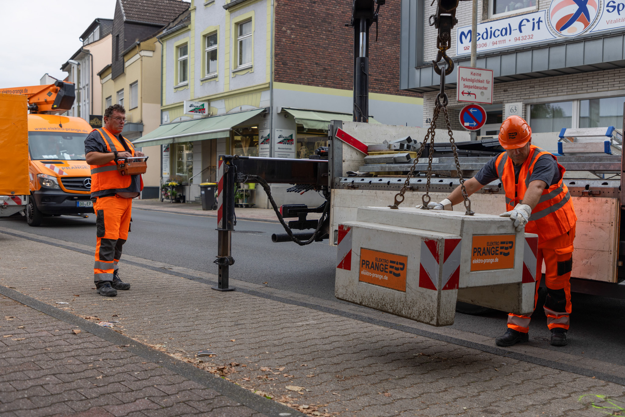 elektro-prange-betonfuß-montage
